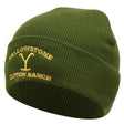 Knitted Beanie - Men's Rib Knit Winter Fisherman Beanie