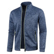 Zip Cardigan | Long Sleeve | Breathable | Zip-Up Jacket | Men's Clothing