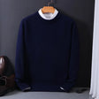 Knitted Jumper - Crew Neck - Winter - Knit Pullover Sweater - Men's Knitwear