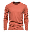 Long Sleeve T-Shirt | Crew Neck | Plain | Long Sleeve Vest | Men's Clothing