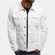 Denim Jacket - Men's Classic Button-Up Jean Jacket for Summer