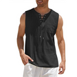 Tank Top - Men's Loose Fit Sleeveless Top for Summer