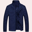 Windproof Jacket - Men's Casual Zip-Up Short Trench Jacket