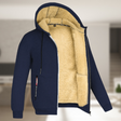 Hoodie Jacket | Fleece Lined | Winter | Zip-Up Hoodie | Men's Hoodie