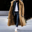 Winter Coat - Fur-lined - Warm - Long Coat - Winter Jacket For Men