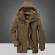 Winter Jacket | Zipper | Hood | Sherpa Lining | Men's Winter Jacket