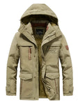 Winter Parka | Hooded | Weatherproof | Fleece Lined Jacket | Men's Winter Jacket
