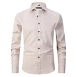 Dress Shirt - Long Sleeve - Stretchy - Non Iron Shirt - Men's Shirt