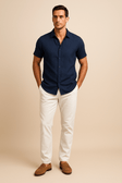 Short Sleeve Shirt | Lightweight | Button-Up | Summer Shirt | Men's Shirt