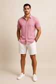 Short Sleeve Shirt | Lightweight | Button-Up | Summer Shirt | Men's Shirt