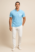 Polo T-Shirt | Breast Pocket | Collared | Polo Shirt | Men's Shirts