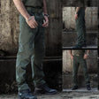 Work Pants - Men's Waterproof Straight Leg Tactical Cargo Pants