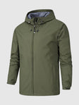 Windbreaker Jacket - Men's Hooded Outdoor Waterproof Jacket