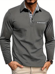 Polo Shirt | Collared | Regular Fit | Long Sleeve Polo Shirts | Men's Clothing