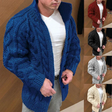 Chunky Cardigan | Warm | Cable Knit | Knitted Cardigan | Men's Cardigan