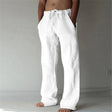 Linen Trousers | Loose Fit | Drawstring | Summer Pants | Men's Linen Pants