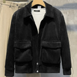 Corduroy Jacket - Pockets - Short - Chord Jackets - Men's Jacket