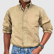 Button-Up Shirt - Casual - Long Sleeve - Denim Shirt - Men's Shirts