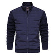 Men's Jacket | Zip-Up | Stand Up Collar | Quilted Jacket | Bomber Jacket