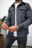 Overshirt - Button-Up - Long Sleeve - Shirt Jacket - Men's Jacket