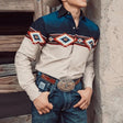 Button-Up Shirt | Western | Regular Fit | Long Sleeve Shirts | Men's Shirts