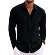 Button-Up Shirt - Long Sleeve - Regular Fit - Collared Shirt - Shirts for Men