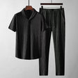 Two-Piece Set - T-Shirt - Drawstring - Co-Ord Set - Men's Summer Clothes