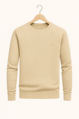 Sweater - Men's Round Neck Long Sleeve Pullover Sweatshirt