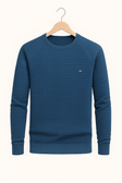 Sweater - Men's Round Neck Long Sleeve Pullover Sweatshirt