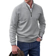 Quarter Zip Jumper - Half Zip - Knitted - Polo Sweater - Men's Knitwear