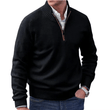 Quarter Zip Jumper - Half Zip - Knitted - Polo Sweater - Men's Knitwear