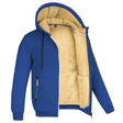 Fur Lined Hoodie - Warm - Zip-Up - Winter Hoodie - Men's Hoodie Jacket