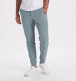 Stretch Pants - Men's Casual Elastic Waist Skinny Pants