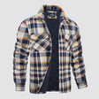Checkered Jacket | Button-Up | Quilted Liner | Plaid Jacket | Men's Clothing