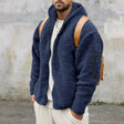 Fleece Hoodie | Warm | Zip-Up | Teddy Hoodie | Men's Fleece Jacket