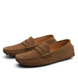 Loafers - Men's Flat Italian Style Suede Moccasins Shoes
