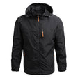Softshell Jacket - Men's Hooded Waterproof Outdoor Windproof Jacket