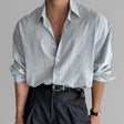 Button-Up Shirt | Casual | Collared | Long Sleeve Shirt | Men's Shirts