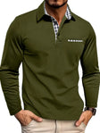 Polo Shirt | Collared | Regular Fit | Long Sleeve Polo Shirts | Men's Clothing