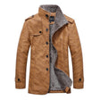Fur Lined Jacket | Warm | Standing Collar | Winter Jacket | Men's Jacket