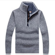 Men's Half Zip Sweater | Knitted | Pullover | Men's Quarter Zip Jumper | Winter Clothes