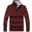 Men's Half Zip Sweater | Knitted | Pullover | Men's Quarter Zip Jumper | Winter Clothes