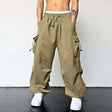 Cargo Pants - Loose Fit - Elastic Waist - Baggy Pants - Men's Cargo Joggers