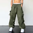 Cargo Pants - Loose Fit - Elastic Waist - Baggy Pants - Men's Cargo Joggers
