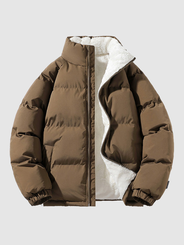 Puffer Jacket | Warm | Fleece Lined | Winter Jacket | Men's Padded Jacket