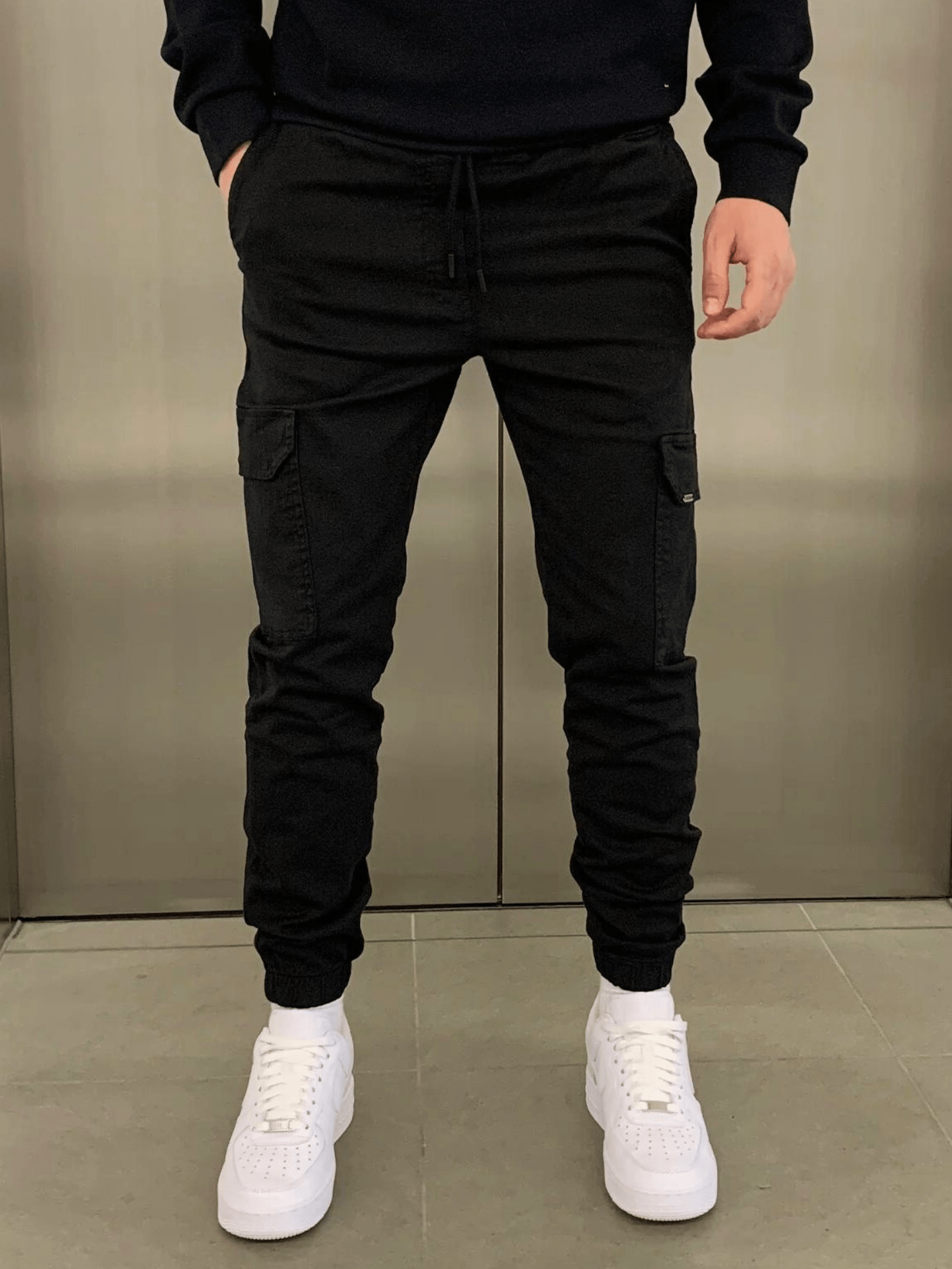 Cargo Joggers | Drawstring | Skinny | Cargo Pants | Men's Trousers