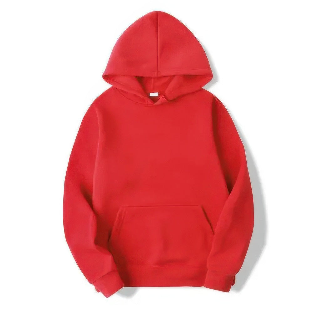 Hoodie - Warm Kangaroo Pocket Pullover Hoodie for Men and Women