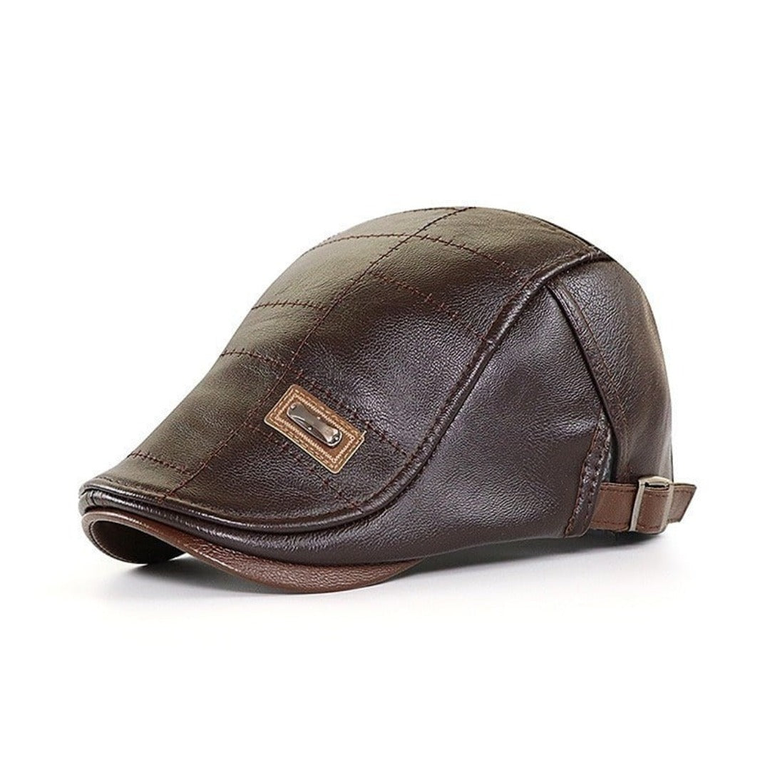 Beret - Leather - Paddy Cap - Flat Cap - Men's Hats