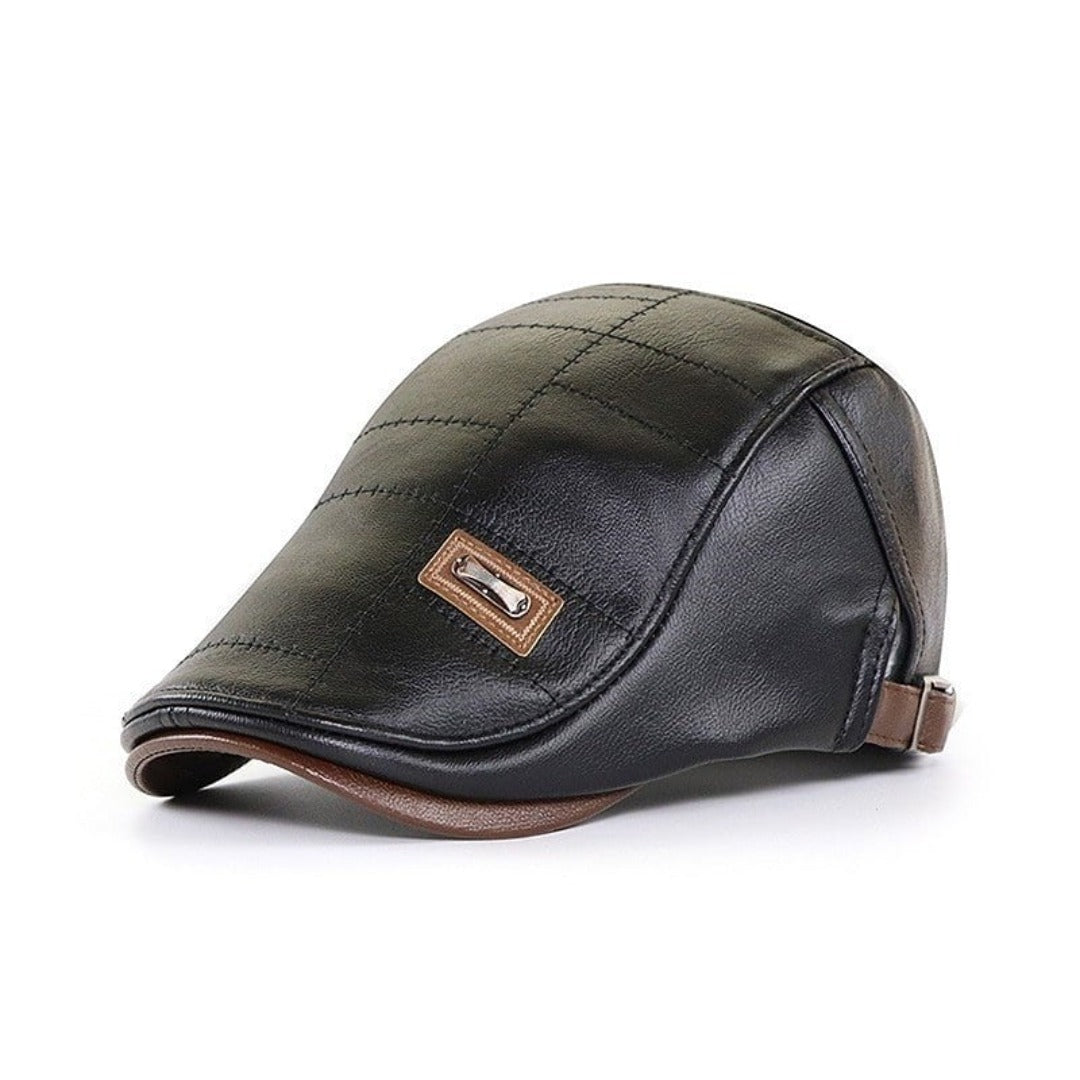 Beret - Leather - Paddy Cap - Flat Cap - Men's Hats