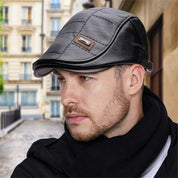 Beret - Leather - Paddy Cap - Flat Cap - Men's Hats